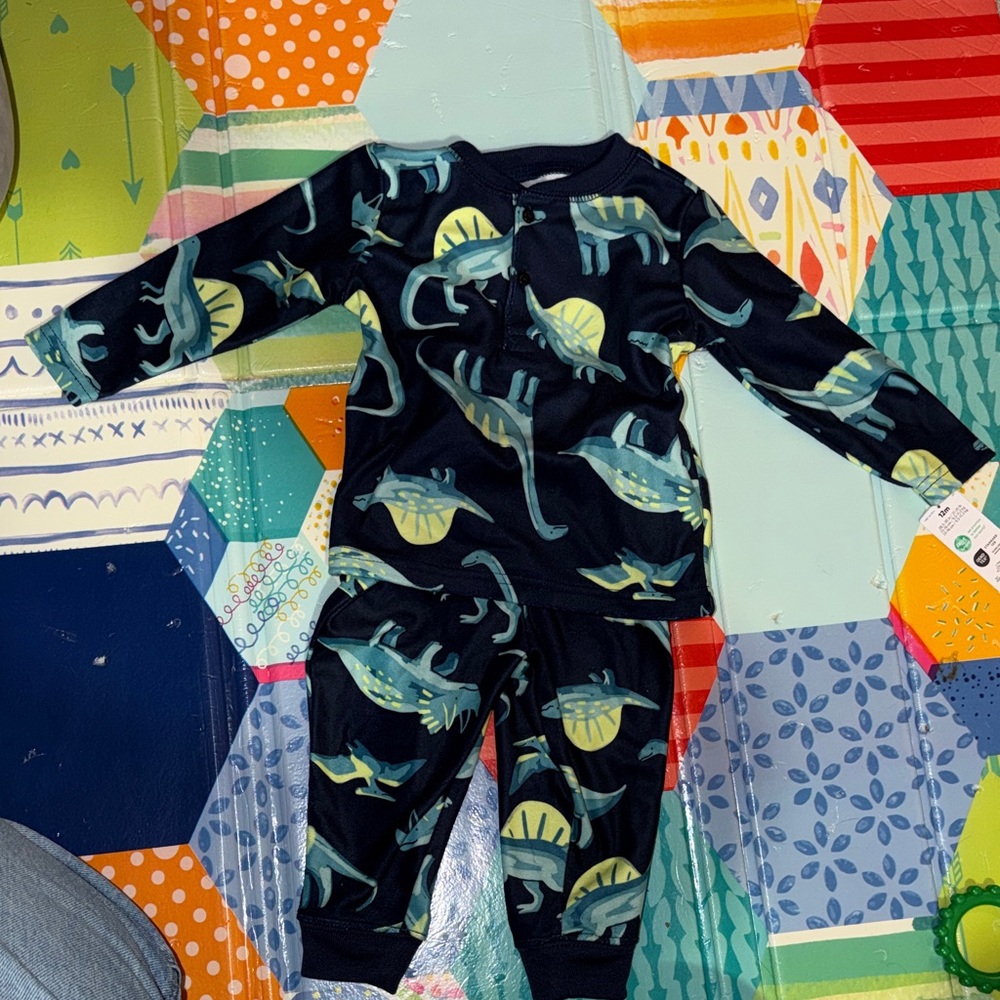 Carter’s Dinosaur Print Pajama Set